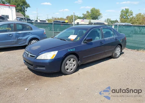 2007 Honda Accord 2.4 Lx from USA, damaged, VIN 3HGCM56427G706841